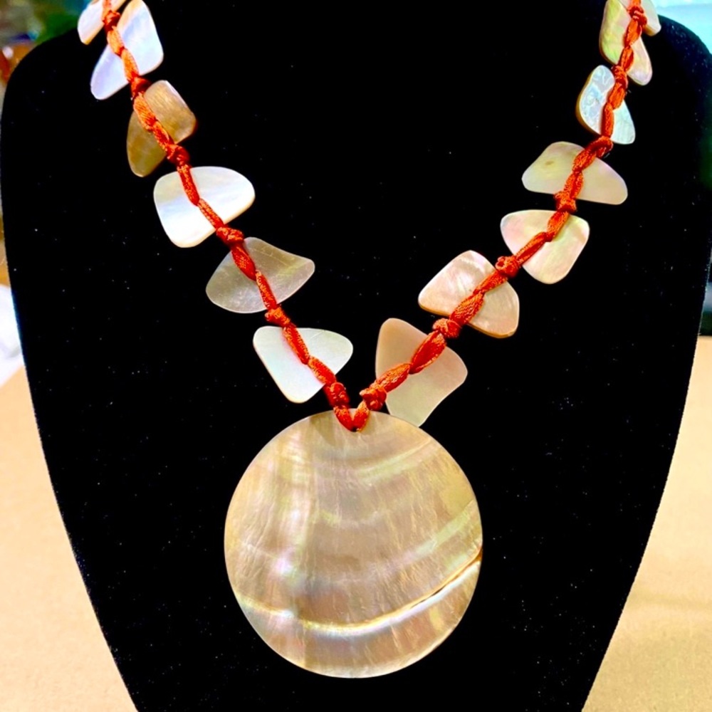 Abalone Shell FIJI Necklace Handmade